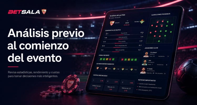 Análisis previo al comienzo del evento