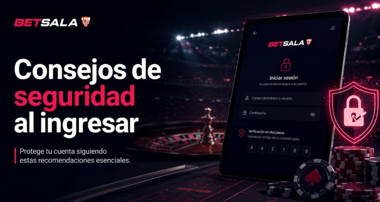 Consejos de seguridad al ingresar