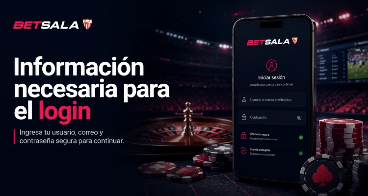 Información necesaria para el login