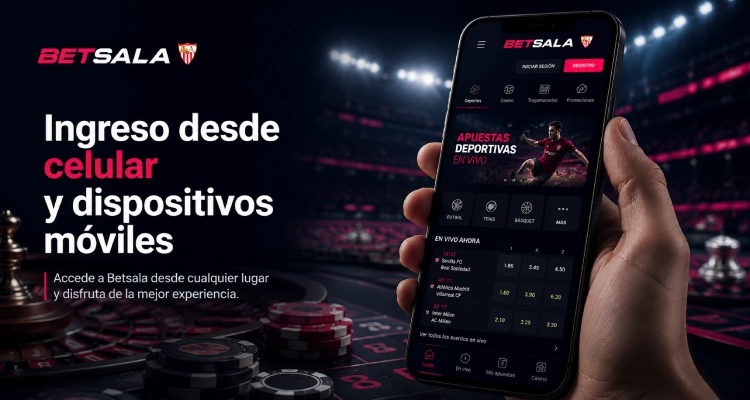 Ingreso desde celular y dispositivos móviles  
