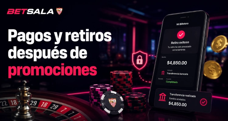 Pagos y retiros después de promociones