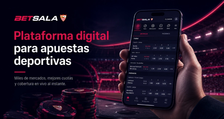 Plataforma digital para apuestas deportivas